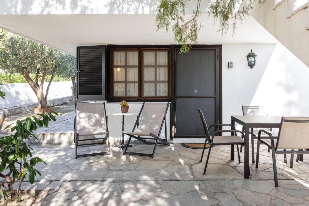 Beach Front Vintage Villa Kalliktratis Nea Kallikrateia Ngoại thất bức ảnh
