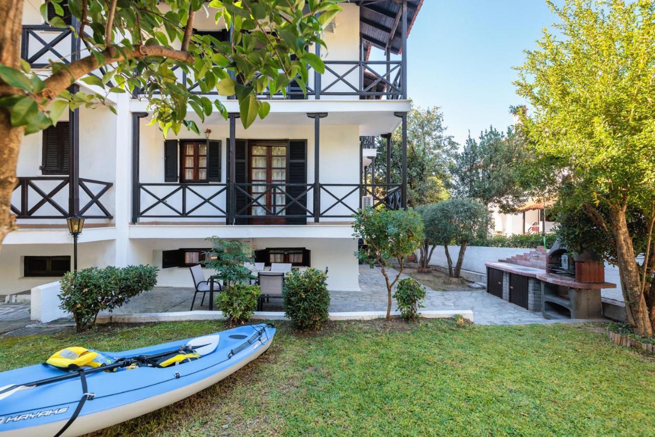 Beach Front Vintage Villa Kalliktratis Nea Kallikrateia Ngoại thất bức ảnh