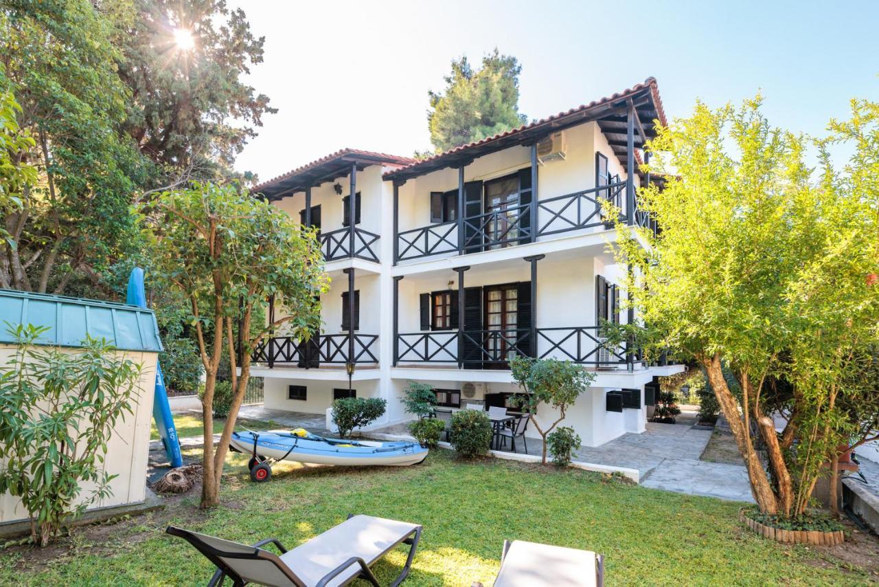 Beach Front Vintage Villa Kalliktratis Nea Kallikrateia Ngoại thất bức ảnh